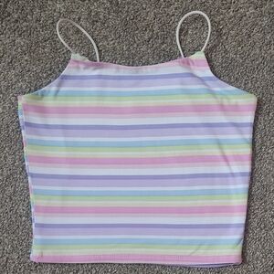 Urban Kids Size XS (6) Striped Spaghetti Strap Top